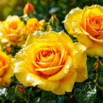 Ruža mnohokvetá (Rosa floribunda) 'GARDEN PRINCESS' - výška 10-20 cm, kont. P11